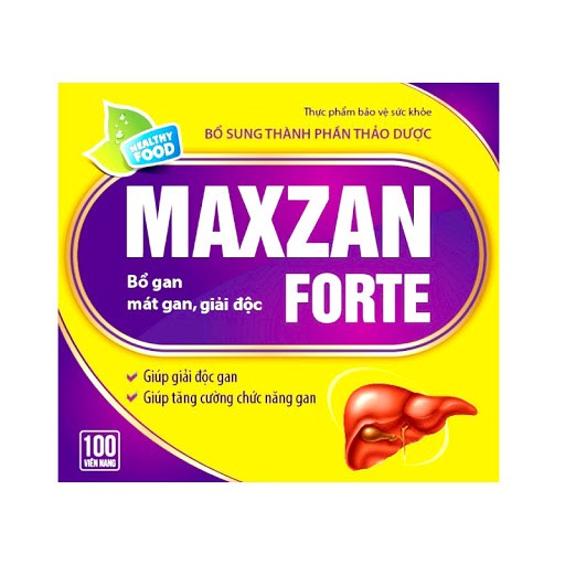 Thực phẩm chức năng giải độc gan Maxzan, hỗ trợ thanh nhiệt, giải độc, mát gan | BigBuy360 - bigbuy360.vn