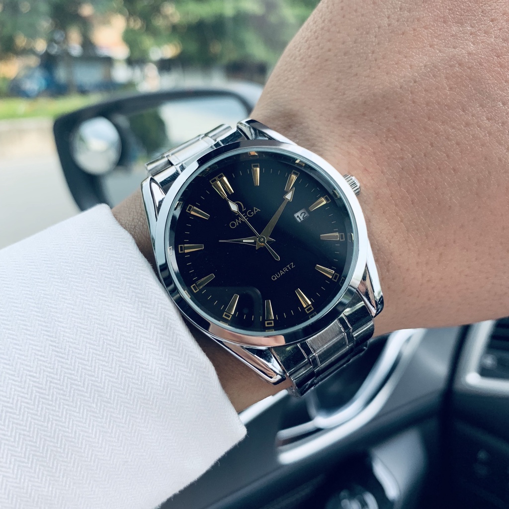 Đồng Hồ NAM 0ME.GA OM065 Chống Nước Chống xước dây thép. Đồng hồ nam dây kim loại giá rẻ, chất lượng tốt