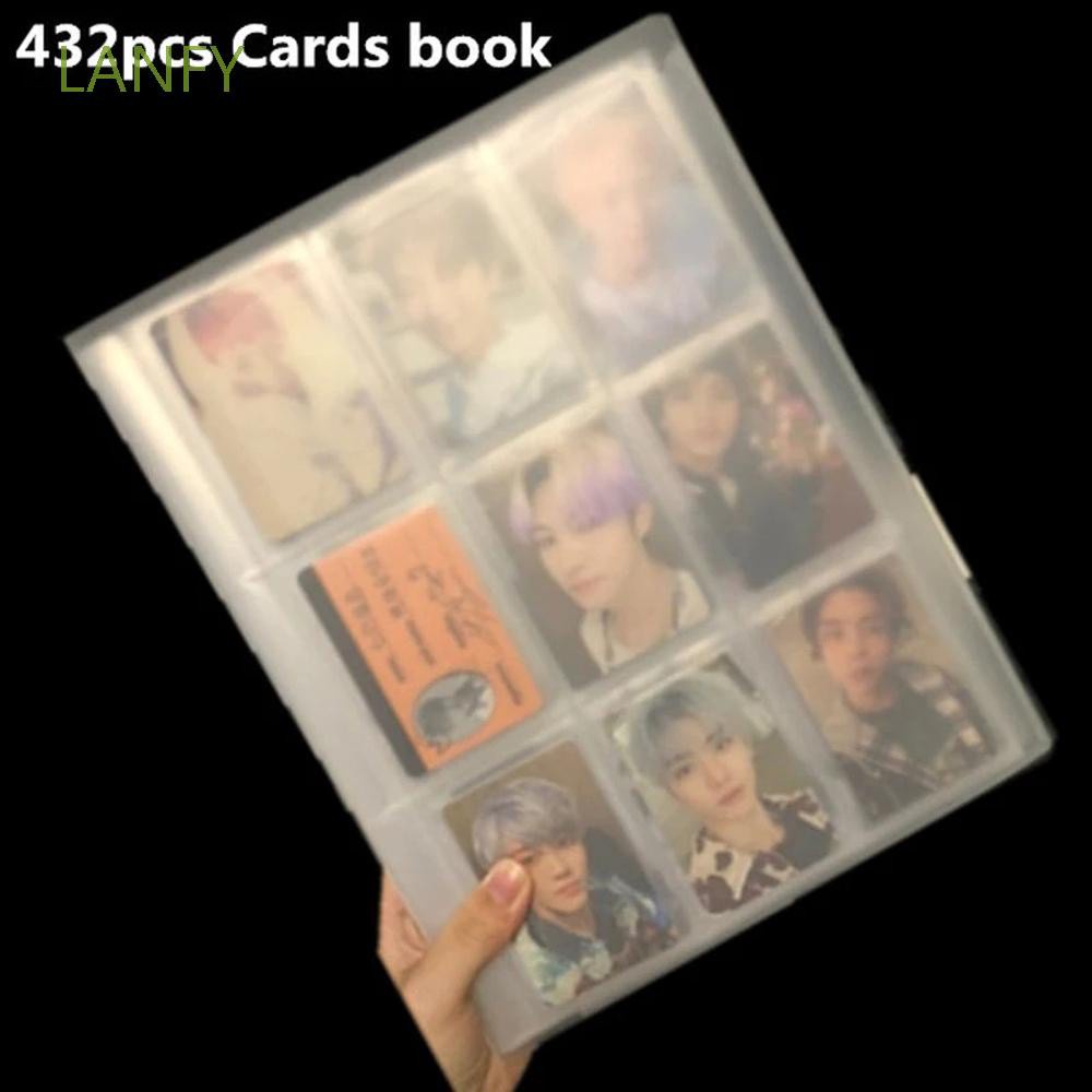 Album đựng 288/432 thẻ game trong suốt 6.6x9.1cm 3inch