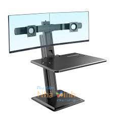 GIÁ TREO 2 MÀN HÌNH MÁY TÍNH ĐỂ BÀN HỖ TRỢ BÀN PHÍM NB-S100 | BigBuy360 - bigbuy360.vn