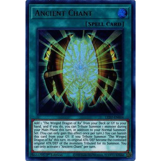 Thẻ bài Yugioh - TCG - Ancient Chant / LED7-EN004
