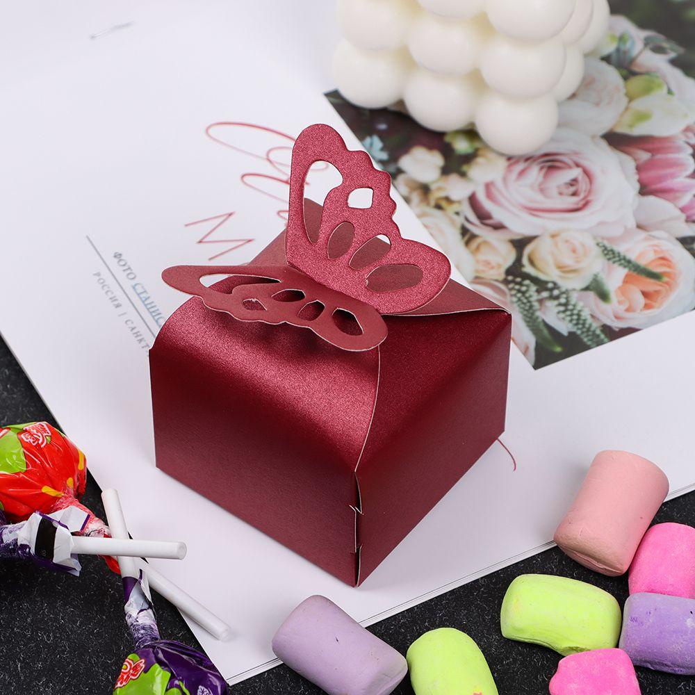 CHOOKEY Set 10 Hộp Quà Đựng Kẹo Trang Trí Tiệc Cưới