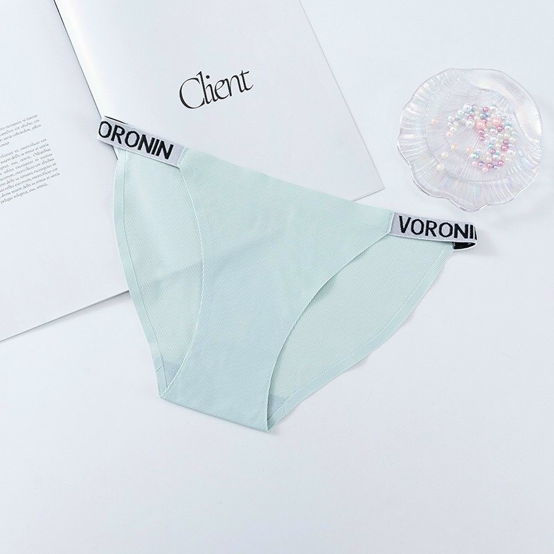 Quần Lót Nữ Sexy Thun Lạnh Trơn Đúc Su Không Đường May Dây Chữ Mềm Mại Co Giãn MIDORI LUXURY VR15