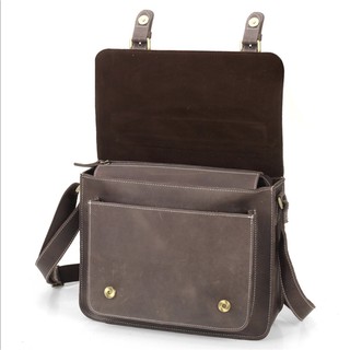 Túi xách cặp văn phòng da bò 100% đựng iPad, Macbook Vintage