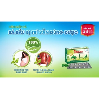 VIÊN GIẤP CÁ TRISUTA 30v