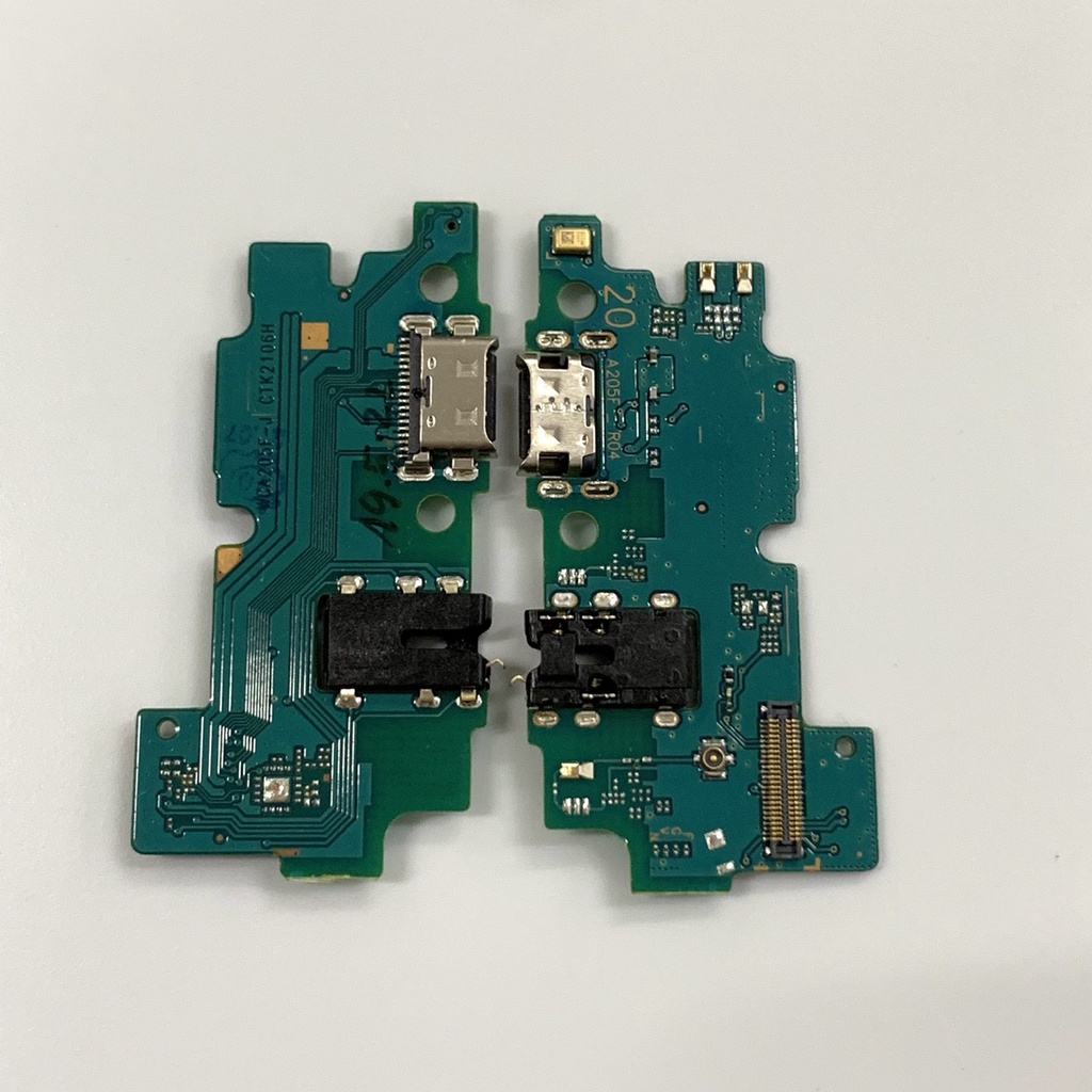Cụm bo sạc Samsung A20/A205 Zin