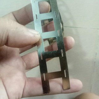 Kẽm đôi hàn cell pin 18650 độ dày 0.15mm