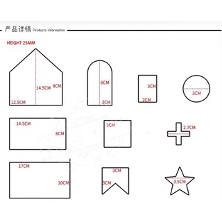 (CÓ SẴN) Set cutter 3D chủ đề giáng sinh