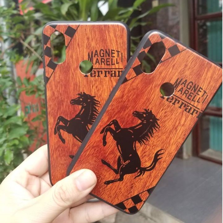 Ốp lưng xiaomi redmi 6 pro / xiaomi A2 lite Vân gỗ thời thượng