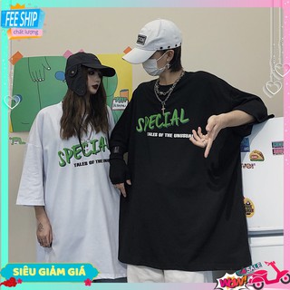Áo thun tay lỡ form rộng Oversize, áo phông Unisex, Vải cotton A01