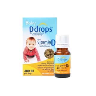 Baby Ddrops Vitamin D3 Cho Trẻ Sơ Sinh