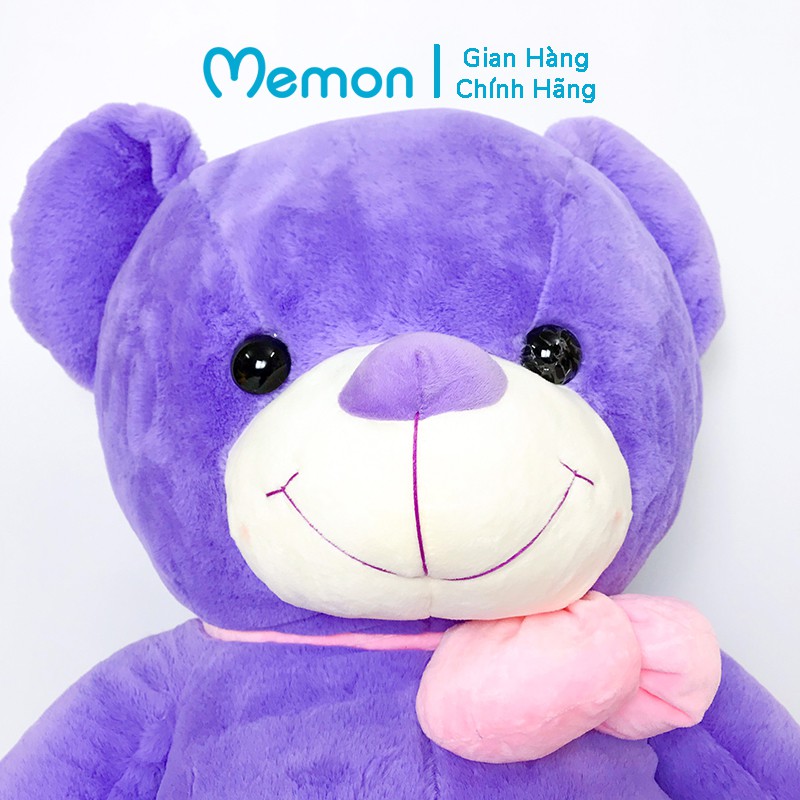 Gấu Bông Teddy Angel Tím Cao Cấp Memon