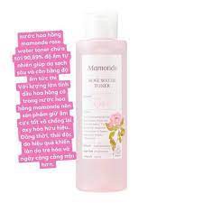 Nước Hoa Hồng MAMONDE TONER  Hàn Quốc 250ml