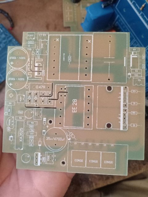 Mạch kích điện invecter 2 mosfet