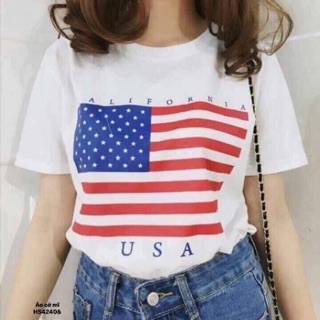 Áo cờ mĩ USA ( HS)