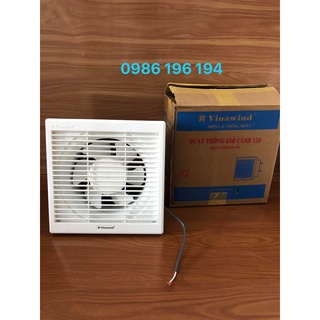 Quạt thông gió vuông vinawind . cánh 150 và lồng 250x250
