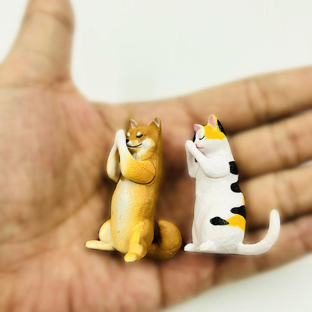 DARNELL Mô Hình Đồ Chơi Sưu Tầm Chó Shiba Chim Cánh Cụt Chim Cánh Cụt / Cá