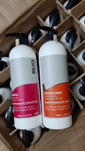 Dầu gội Malaca - siêu mềm mượt , ngăn rụng , ngăn gàu.