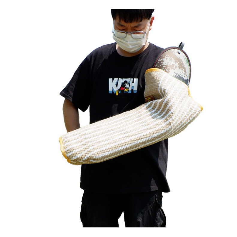 bao tay huấn luyện chó nghiệp vụ chó lớn trưởng thành,dụng cụ huấn luyện chó malinois,becgie,doberman,v.v...