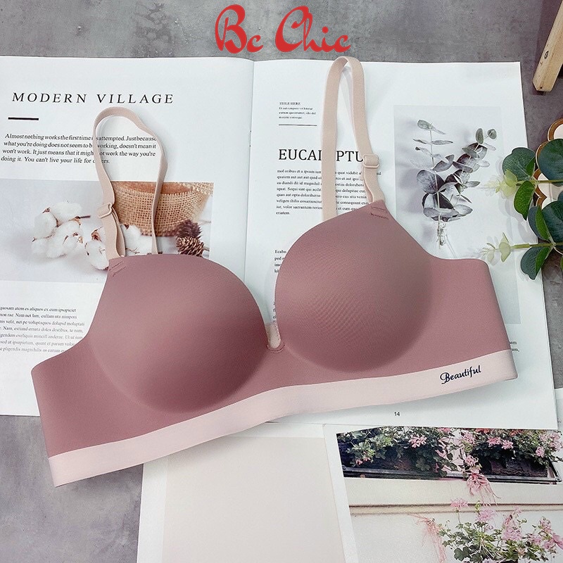Áo Lót Nữ , Áo Ngực Nữ Nâng ngực Đúc Su Cao cấp Beautiful điệu đà tôn vòng 1 gợi cảm mã A12 BC_CHIC LINGERIE