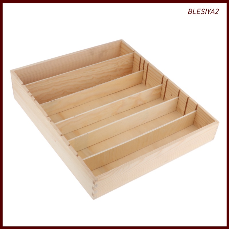 6 Tier Pigment Paint Bottles Rack Wooden Organizer Hobby Model Making Tools