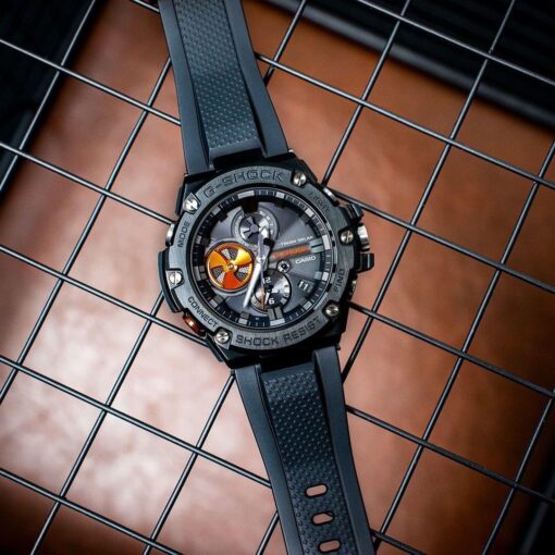 Đồng hồ nam Casio G-shock GST-B100B-1A3DR phiên bản giới hạn Kết nối Bluetooth chống nước 200m bảo hành quốc tế 12 tháng