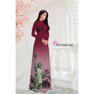 Vải áo dài, vải in 3D lụa cao cấp