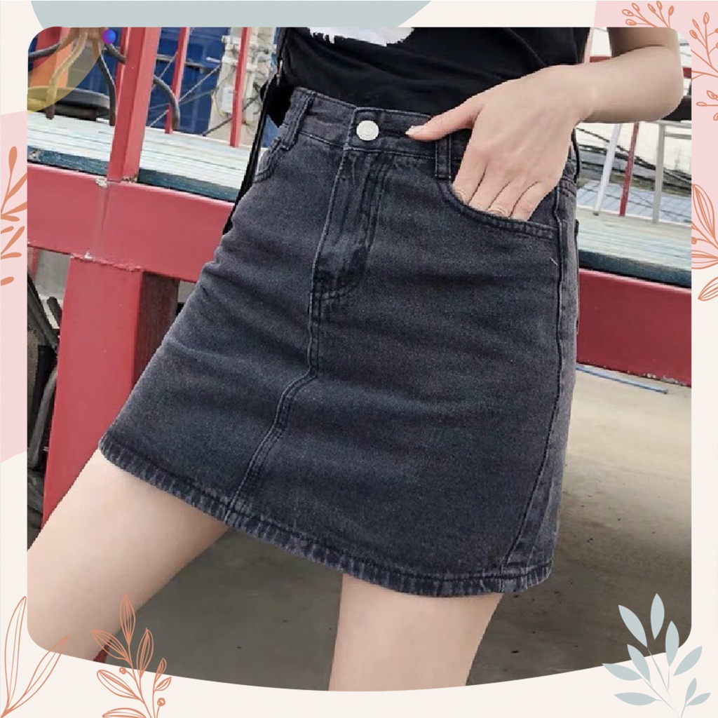 [Bigsize 58-90kg] Quần Váy Basic Đen - Xám, Lưng Cao Trên Rốn, Co Giãn, Có Quần Trong