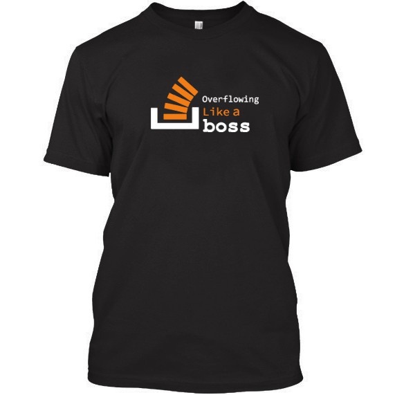 Áo thun stackoverflow mẫu 02