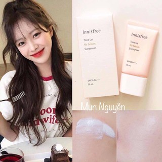 ☀️Kem Chống Nắng Nâng Tone,Innisfree Tone Up No Sebum Sunscreen SPF50/PA+++