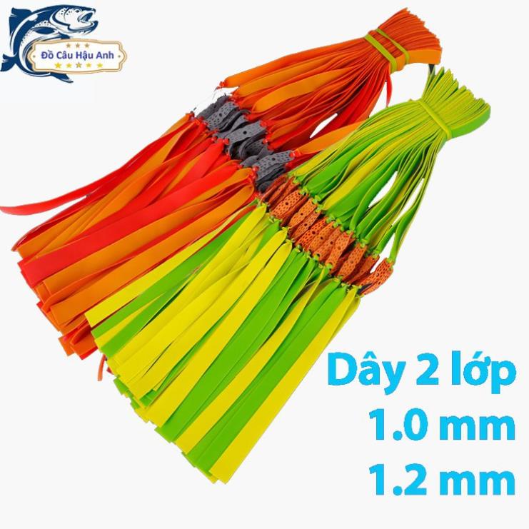 DÂY NÁ CAO SU 2 Lớp Cao Cấp Dây thun cao cấp siêu bền hàng hót 22