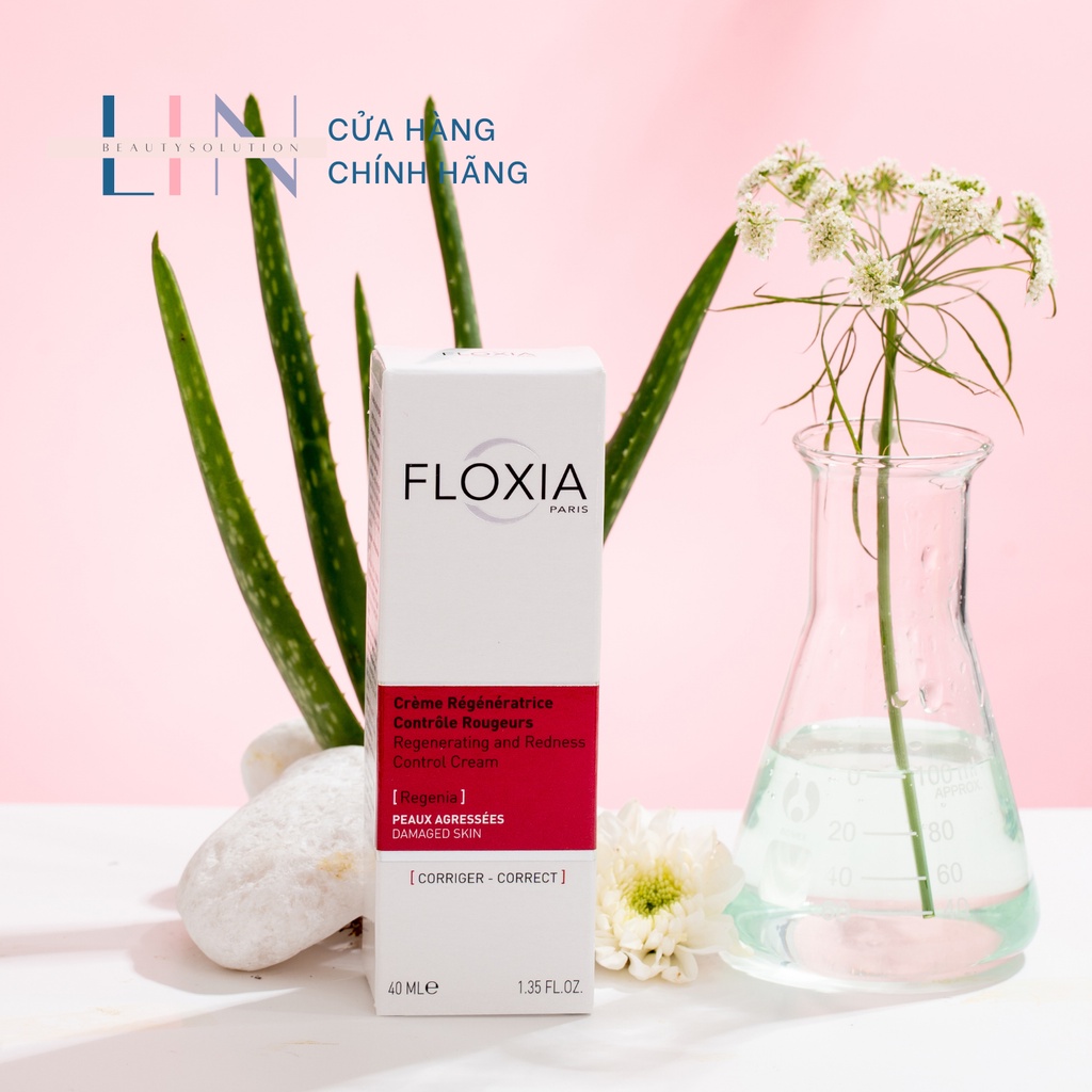FLOXIA - REGENERATING & REDNESS CONTROL CREAM REGENIA - Kem dưỡng cho da thương tổn, bảo vệ và phục hồi làn da.