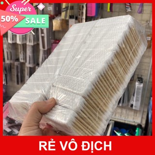 Tăm bông lõi gỗ bịch 20 gói có 100 que