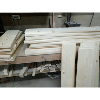 Thanh gỗ Thông Dài 50 cm I Giá kệ decor