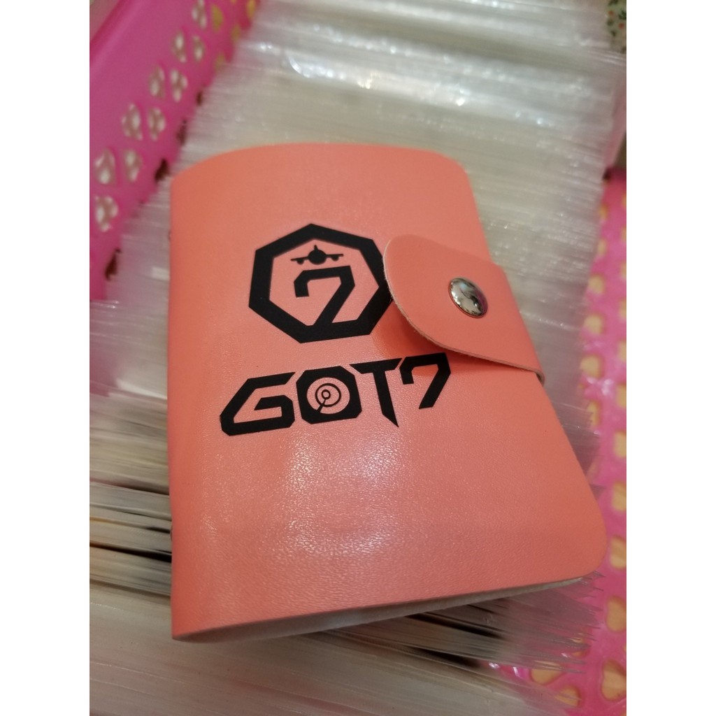 Ví da đựng card BTS TWICE BLACKPINK EXO GOT7