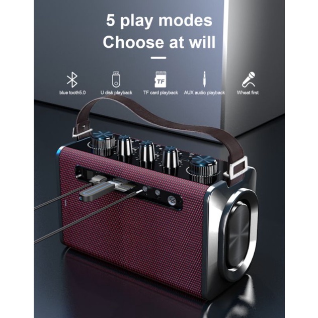 LOA TRỢ GIẢNG, KARAOKE XDOBO X9 60W SIÊU TRẦM
