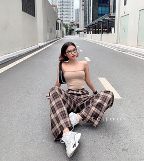 QUẦN KẺ CẠP CAO BAO ĐẸP