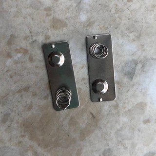 Xuongpinoto Cặp Đế lò xo pin loại 29 * 11mm ngược chiều nhau,hàng mới 100%