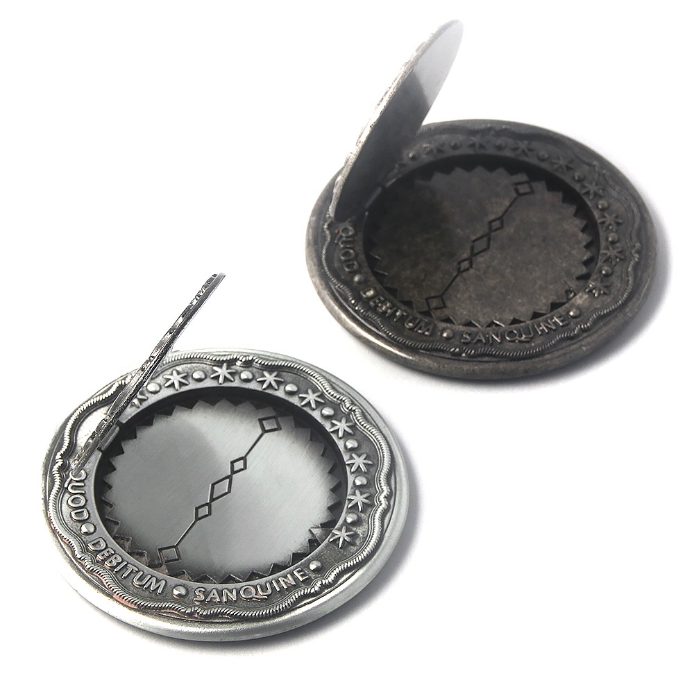 Móc Khóa Kim Loại Hình Đồng Xu John Wick