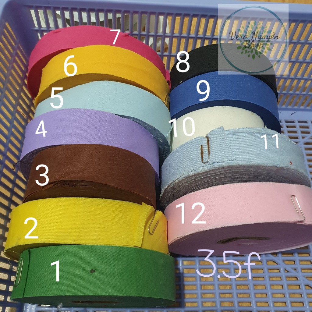 Set 5m Viền thô cắt sẵn size 3,5f