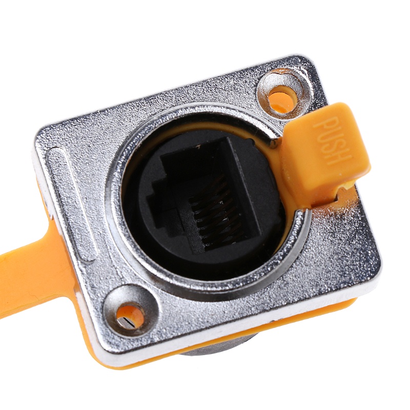 Ổ Cắm Kết Nối Tự Khóa Chống Nước Có Màn Hình LED RJ45