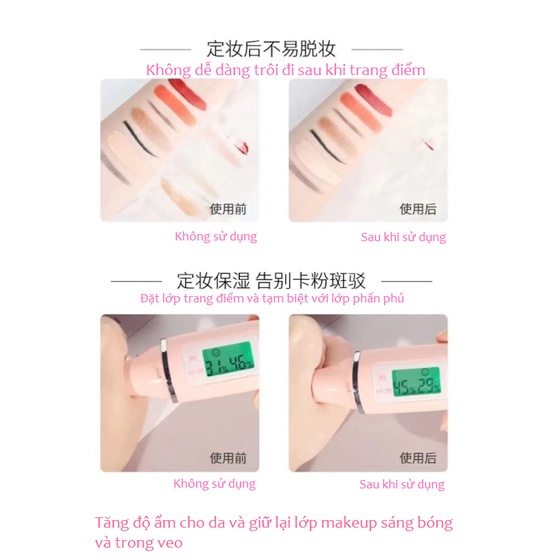 🧜🏻‍♀️Xịt Khóa ⛲️ Makeup Li Fusha 24k Makeup Setting Spray 🐾 Lâu Trôi Dưỡng Ẩm và Kiểm Soát Dầu 🪐 Bắt Sáng ✨  Nhẹ | BigBuy360 - bigbuy360.vn