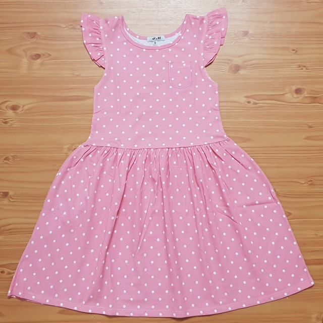 Đầm bé gái size đai H&m