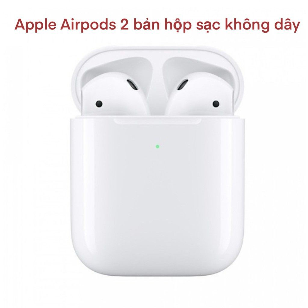 [TRẢ GÓP 0%] Airpods 2 sạc không dây chính hãng Apple mới 100% nguyên seal