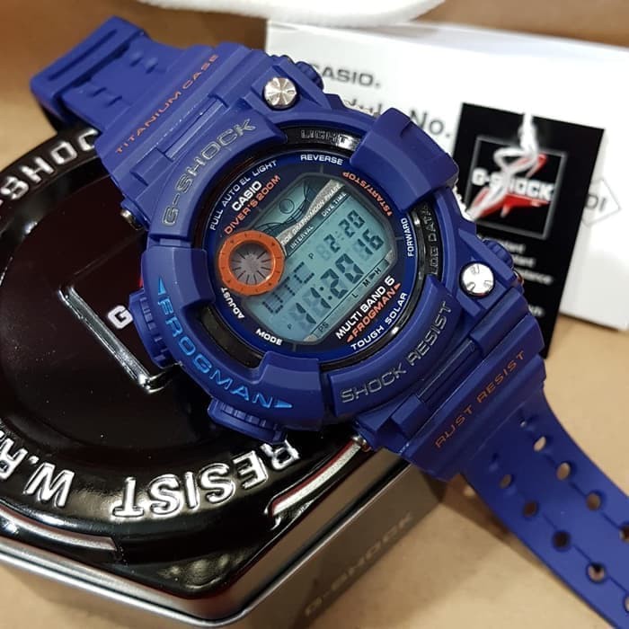 Dây Đeo Màu Xanh Đậm Cho Đồng Hồ Casio G-shock Gshock Frogman