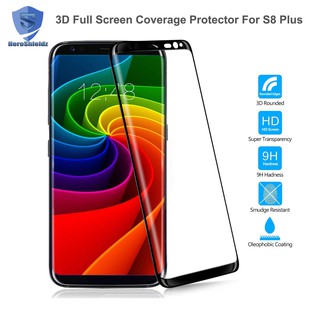 Dán kính cường lực 4D màu full toàn bộ màn hình cho Galaxy S8 Plus