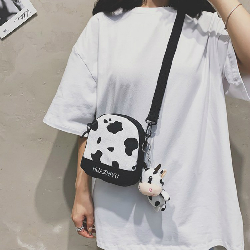 Túi xách đeo vai họa tiết da bò thời trang cho nữ mã 2021 | BigBuy360 - bigbuy360.vn