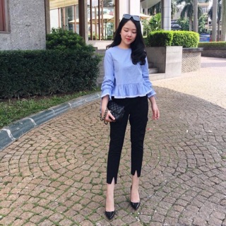 Baggy li chìm, xẻ gấu