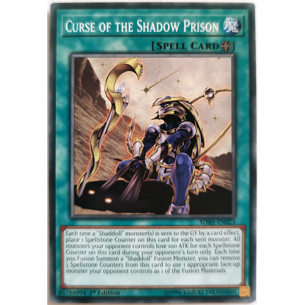 [Thẻ Yugioh] Curse of the Shadow Prison |EN| Common