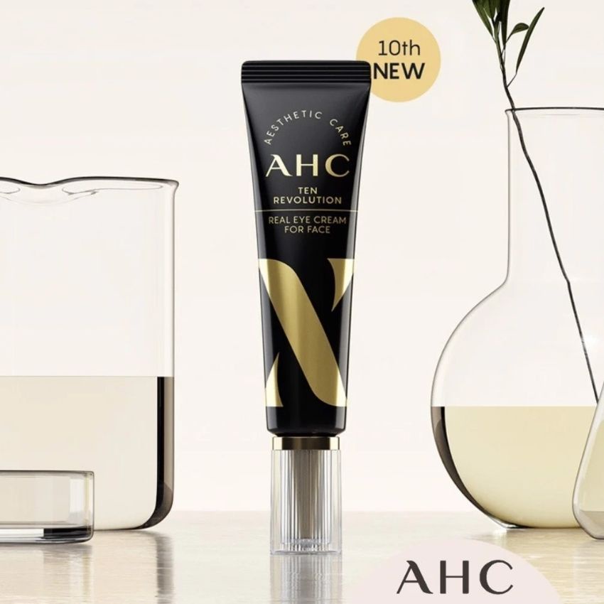 Kem mắt AHC 30ml, công dụng dưỡng giảm quầng thâm chống lão hóa làm sáng và săn chắc da